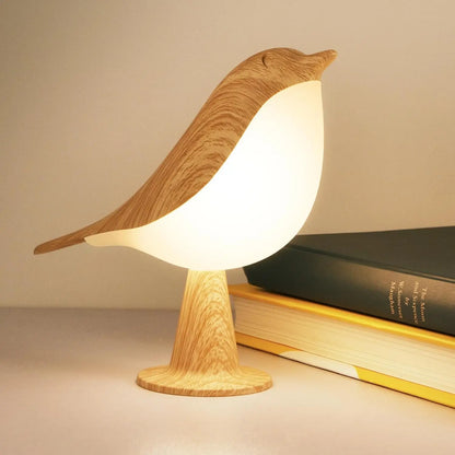 Rechargeable LED Bird Lamp – Dimmable Touch Table Night Light